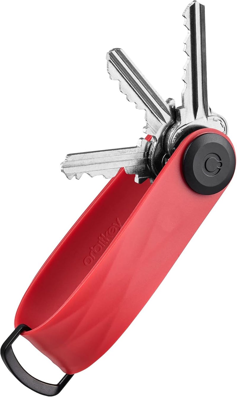 Orbitkey New Active Key Organizer Lite w/updated D-Ring | Weather Resistant, Stainless Steel Locking Mechanism - Image 1